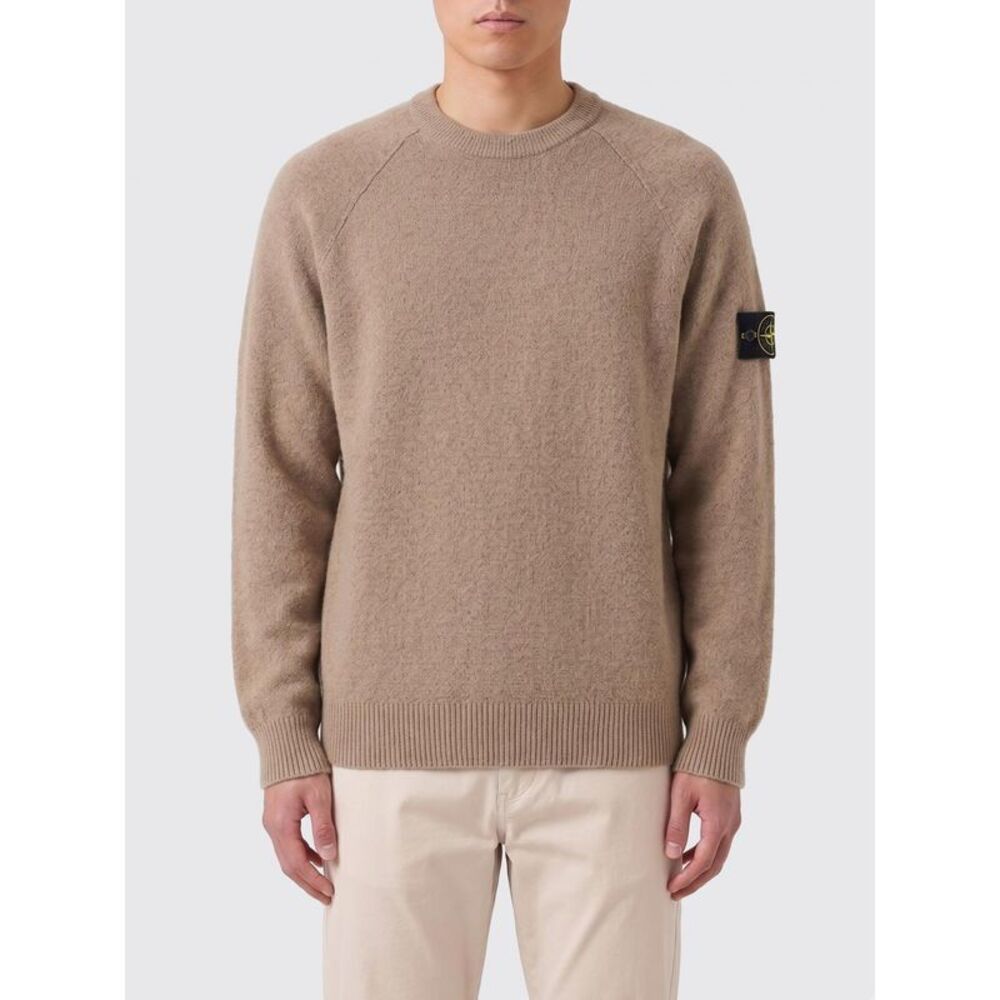 Stone Island Sweater Men Sand